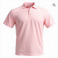 Premium Quality Pink Golf polo shirt