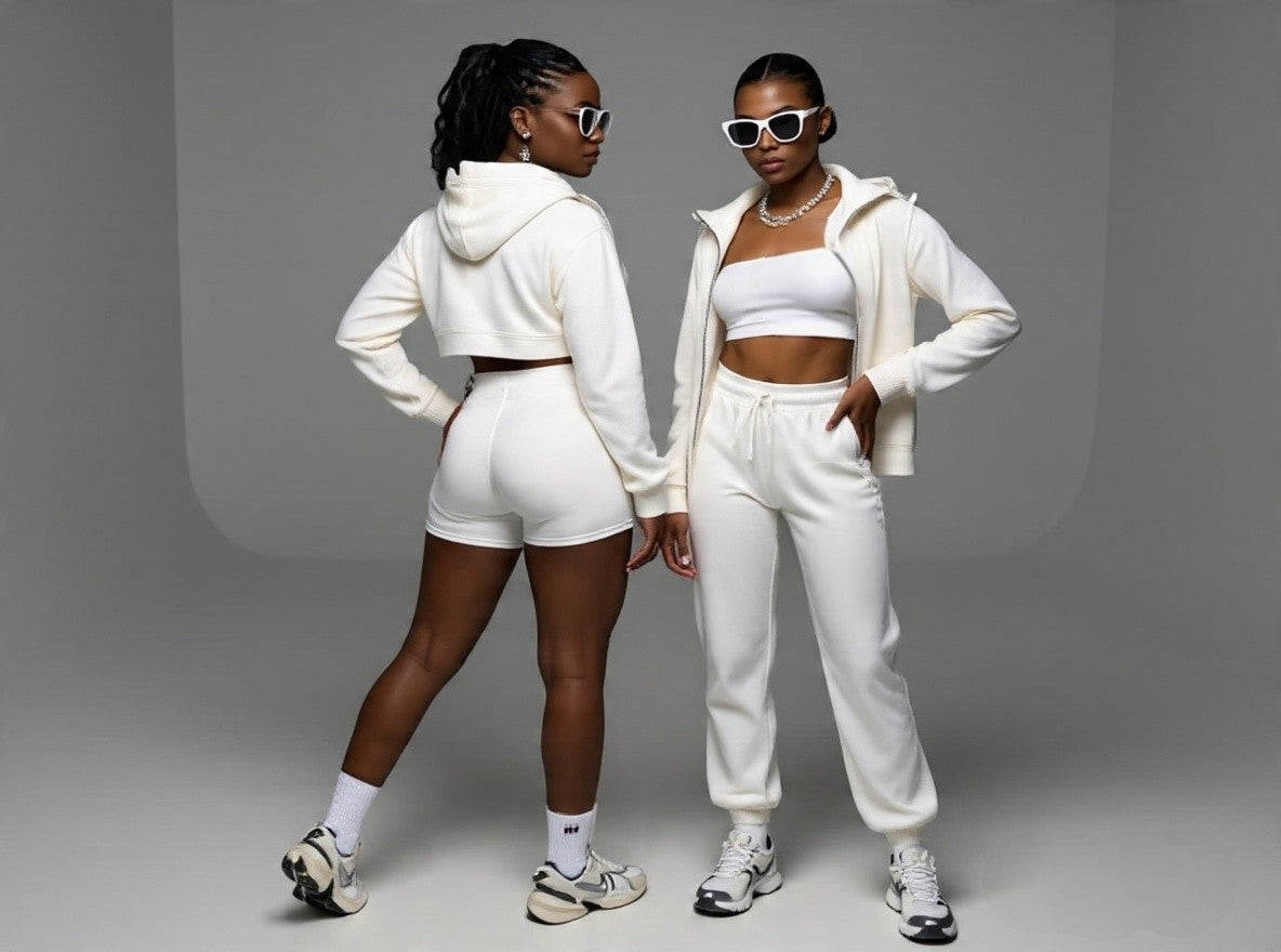 Hoodie Jacket & Jogger Sweatpants Set/ Hoodie Jacket & Jogger Sweatpants Set