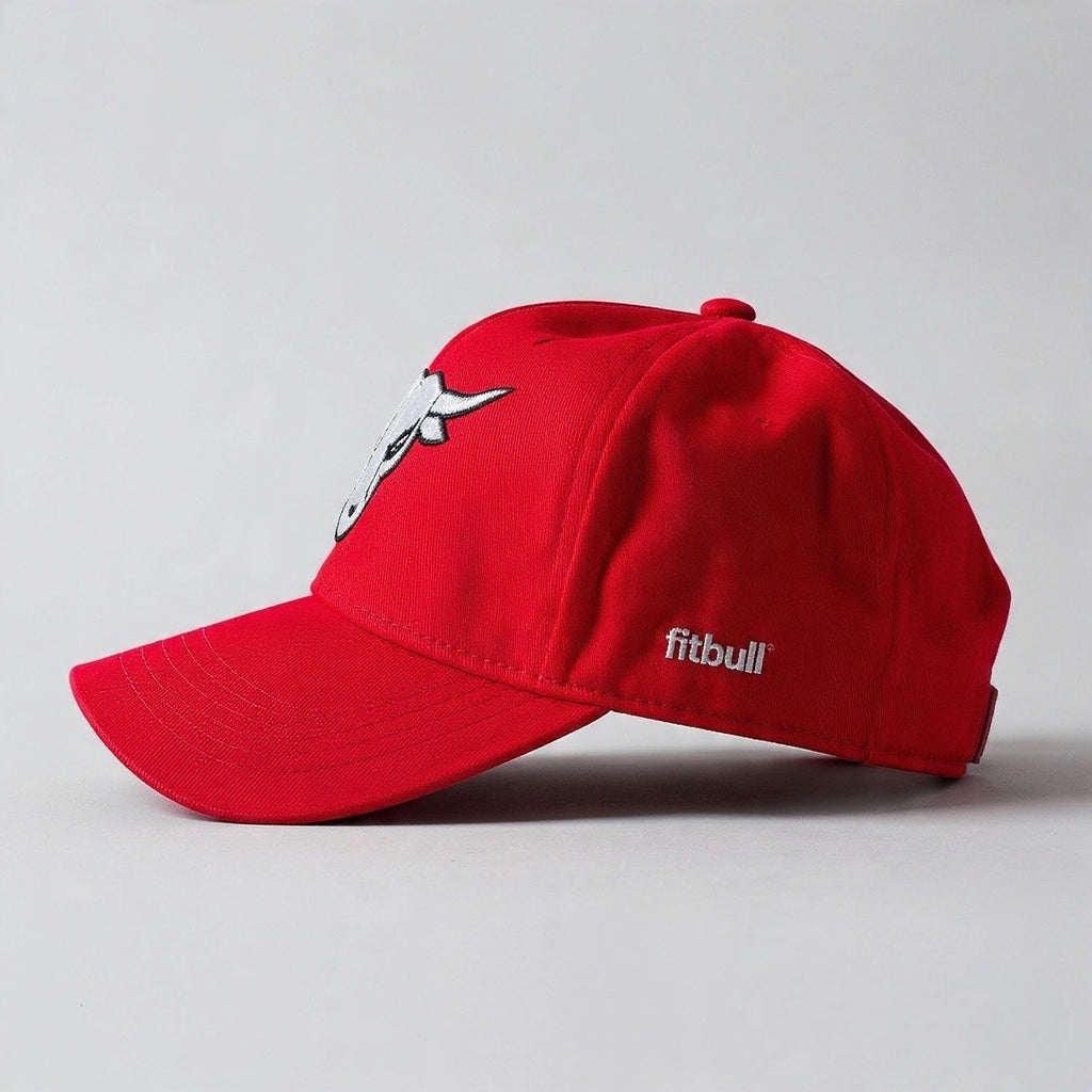 Red baseball cap