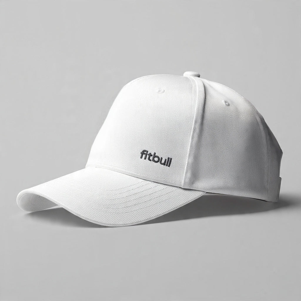 White bull golf cap
