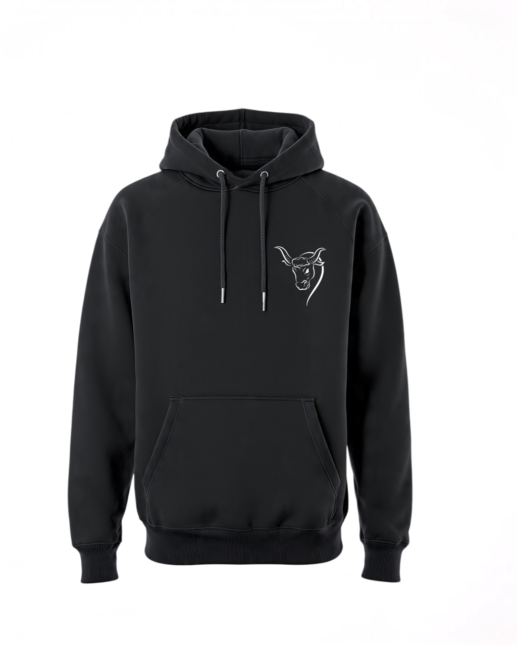 Premium Black heavyweight Hoodie