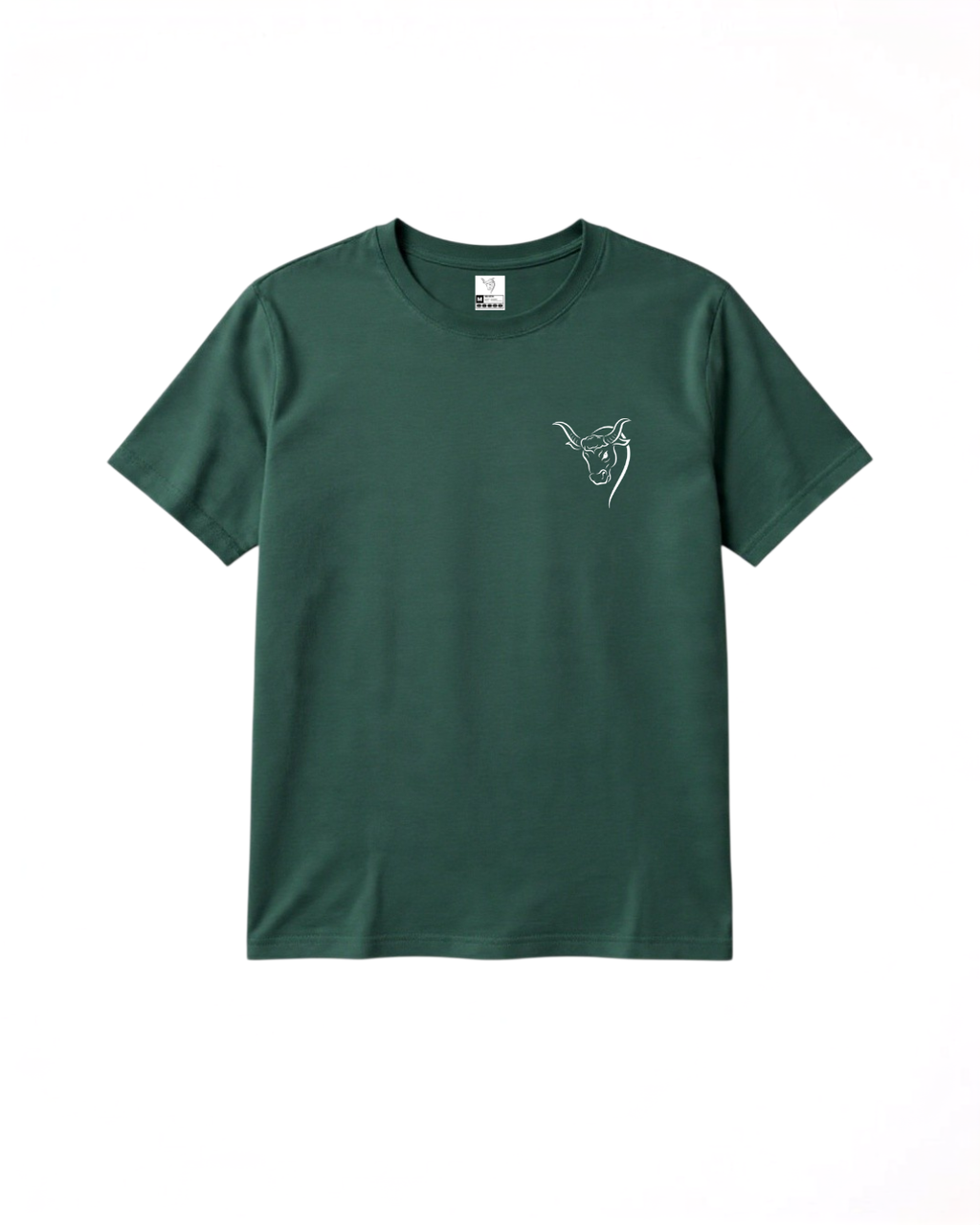 Forest Green round neck T-shirt
