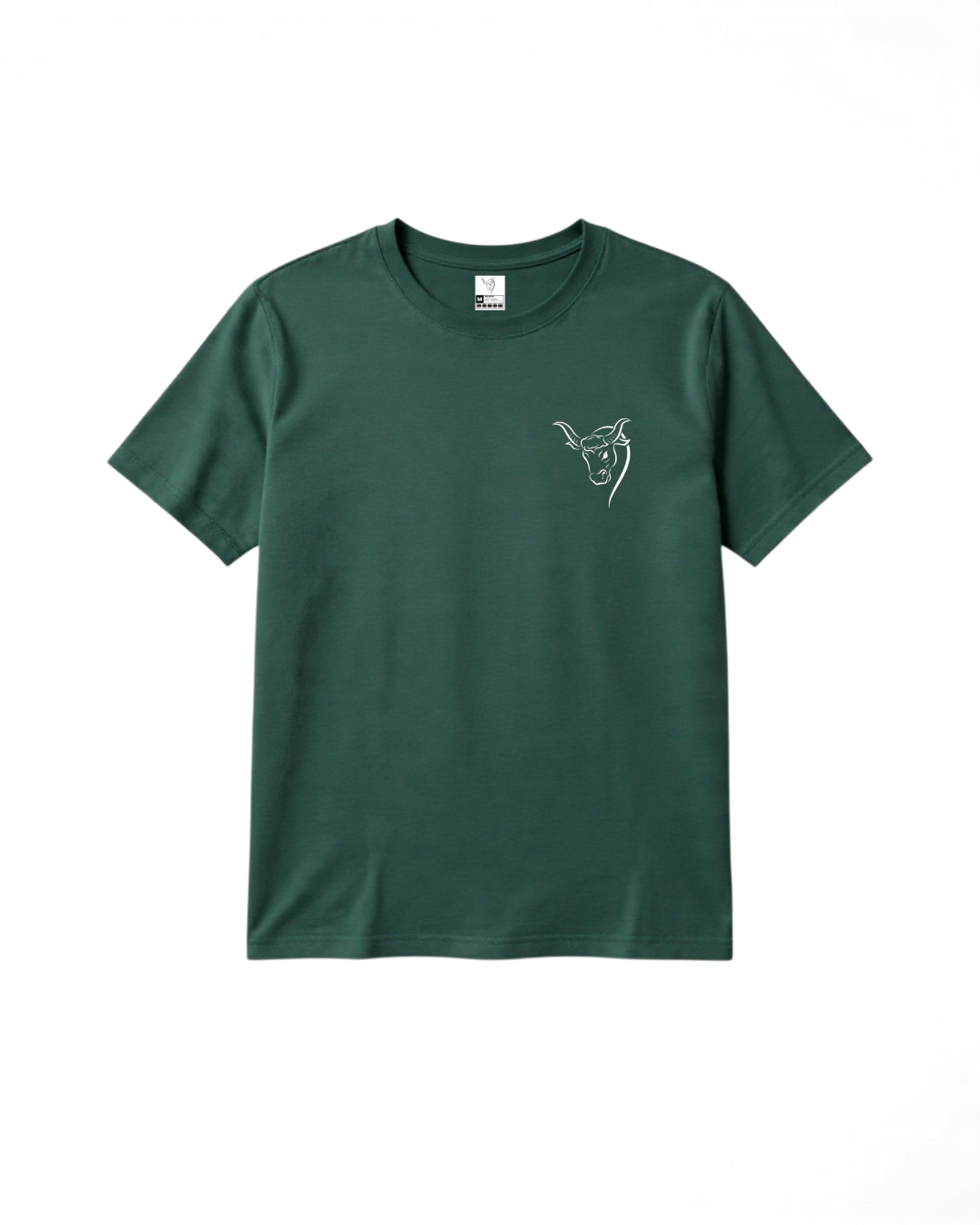 Forest Green round neck T-shirt