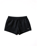 Black Dolphin-style French Terry Sweat Shorts