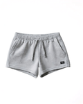 Grey Dolphin-style French Terry Sweat Shorts