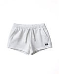 White Dolphin-style French Terry Sweat Shorts