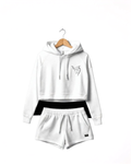 White Lounge crop set