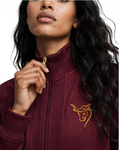 Fitbull "Burgundy Luxe" Women's Tracksuit