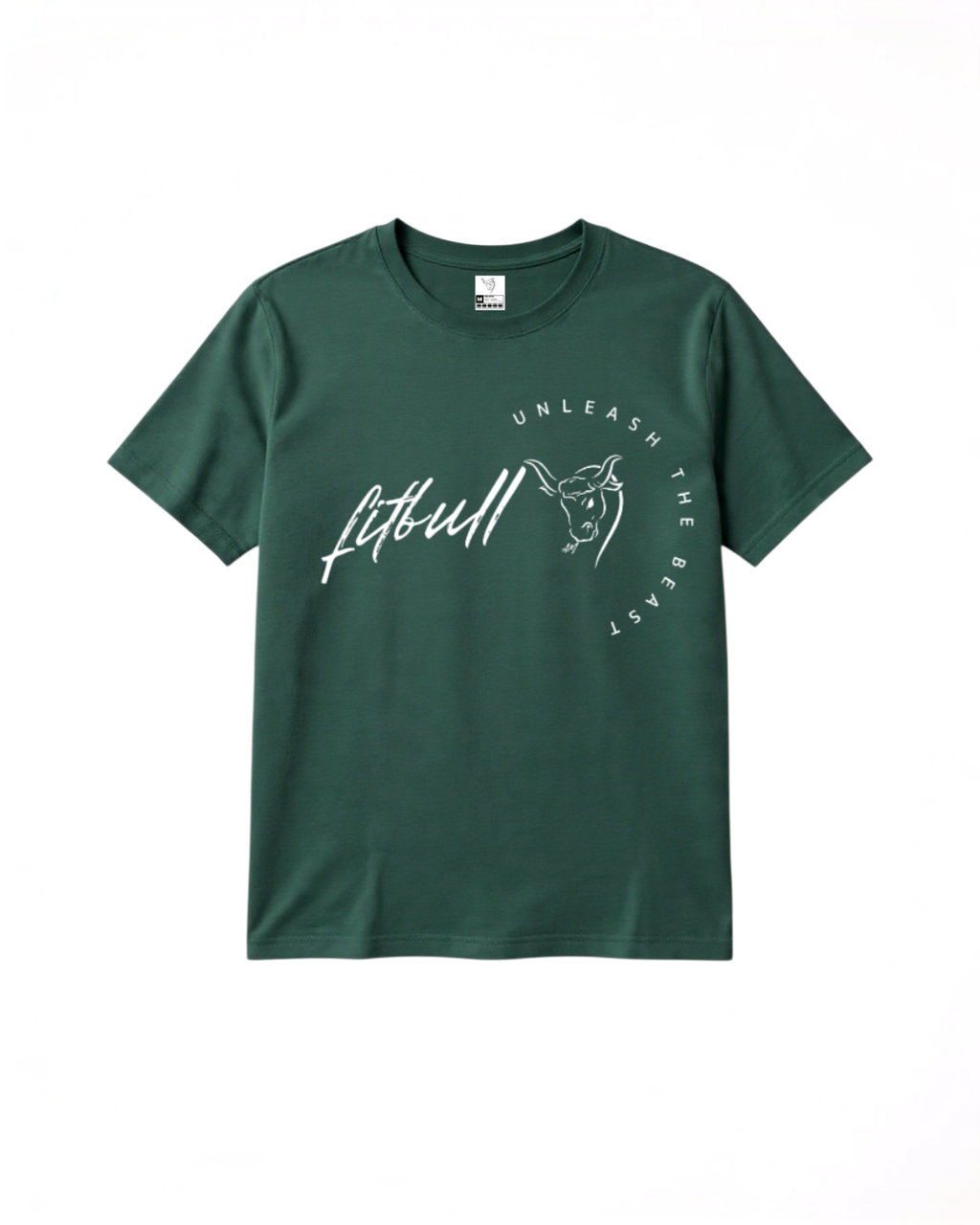 Forest Green round neck T-shirt