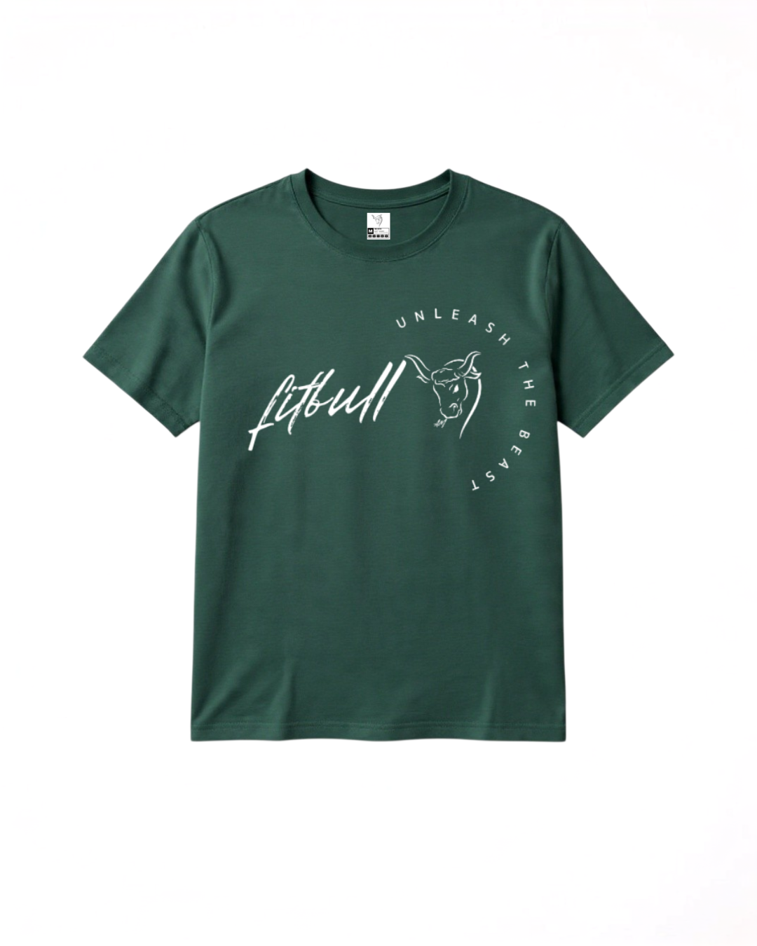 Forest Green round neck T-shirt