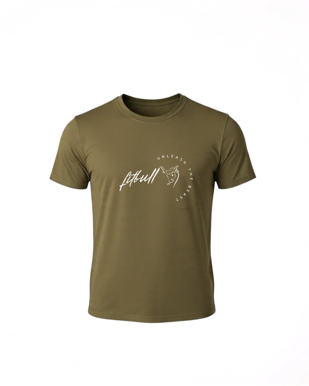 Olive Green Cotton T-shirt