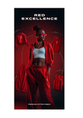 Red Women's 2-Piece Tracksuit Set