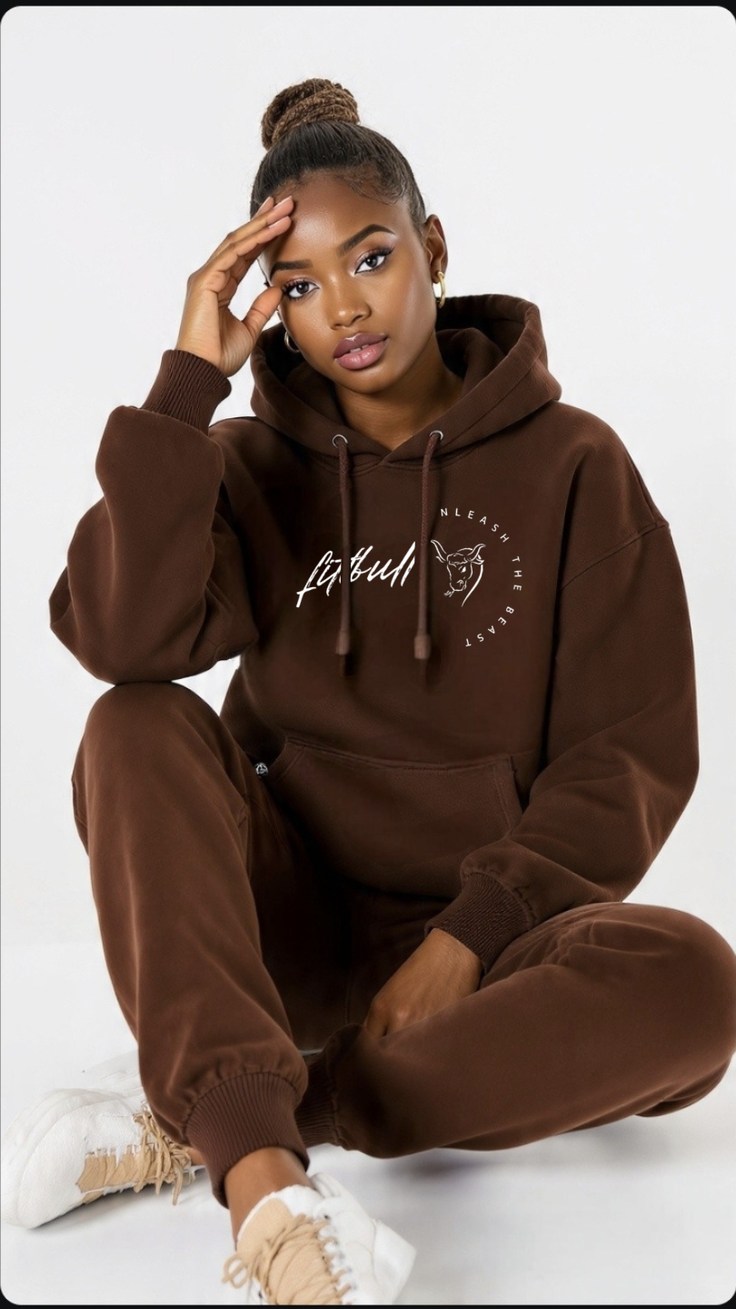 Chocolate Brown sweat suit