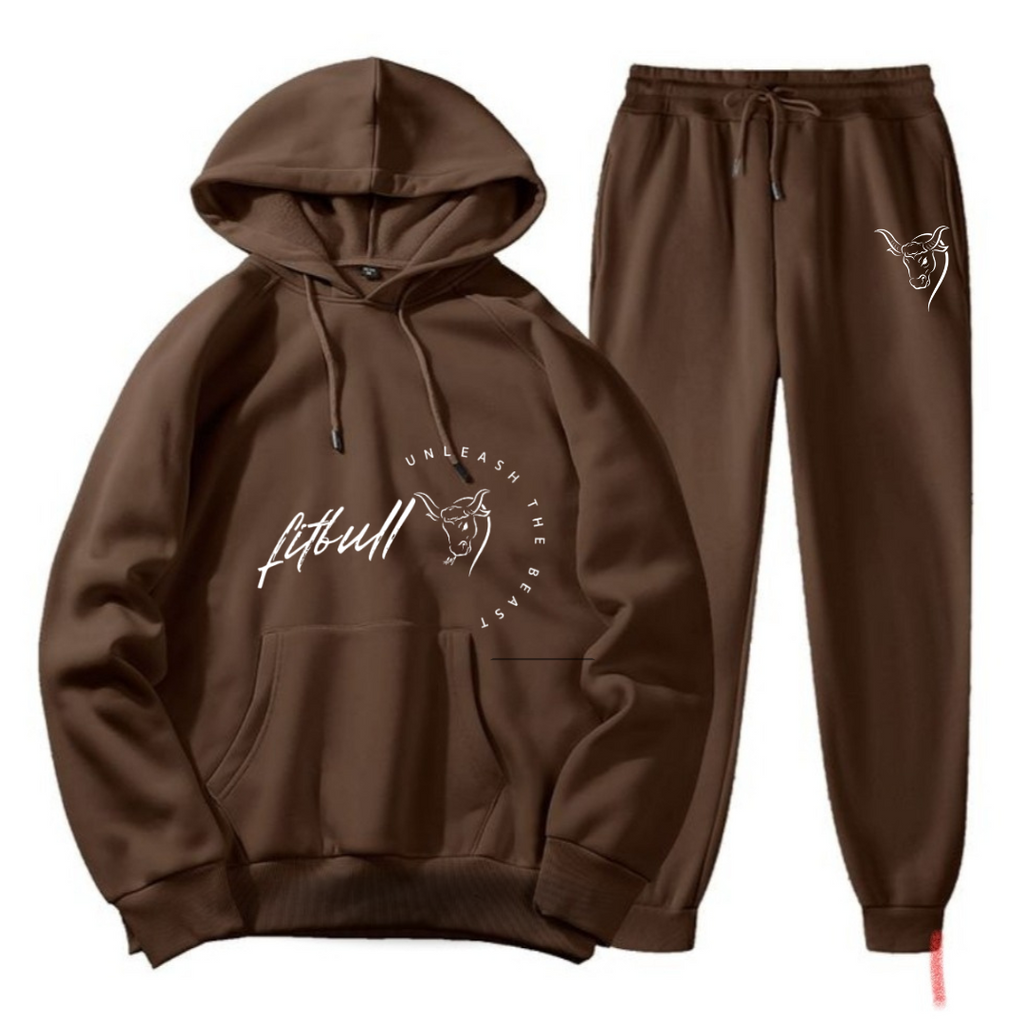 Chocolate Brown sweat suit